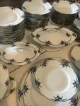 Limoges porcelain dish service