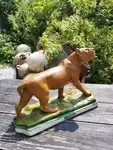 Lioness plaster Gaggini 20th century