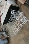 Old wrought iron bed