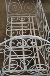 Old wrought iron bed