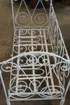 Old wrought iron bed