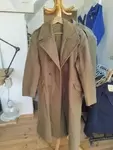 Long army wool coat M