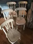 Set of 6 bistro chairs