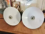 Set of three workshop lampshades 
