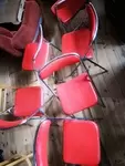 Lot of six Souvignet chairs from the 70s