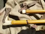 lot of two old canes 
