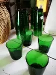 Lot of vintage glasses