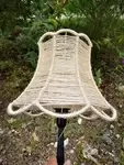 Macrame table lamp