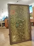 Antique travel suitcase