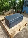 Vintage car trunk