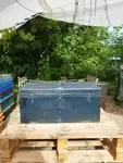 Vintage car trunk