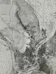 Map of Marennes Oléron in black and white.