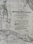 Map of Marennes Oléron in black and white.