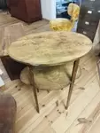 Marquetry tea table