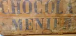 Menier chocolate wooden case