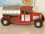 Metal fire truck