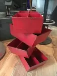 Metal workshop factory bins