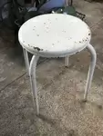 Metal workshop stool