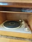 His Master's Voice Record Player Radio Cabinet from the 50s