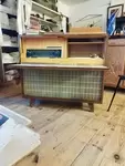 His Master's Voice Record Player Radio Cabinet from the 50s