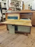 His Master's Voice Record Player Radio Cabinet from the 50s
