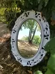 Oval mirror 