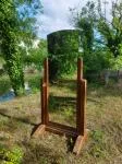 Art Deco cheval mirror
