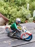 Vintage toy tin motorcycle