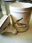 Moustiers earthenware pot