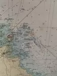 Nautical chart from Bréhat to Cap Lévi