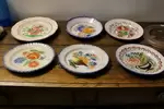 Old 20th century plates