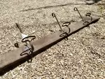 Old 50s coat rack