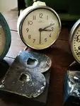 Old alarm clocks