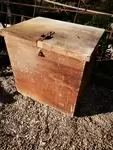 Old army style crate