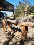 Old carpenter's workbench