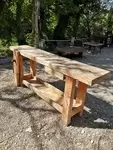 Old carpenter's workbench