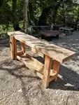 Old carpenter's workbench
