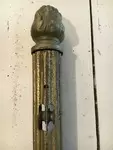 Old castle curtain rod