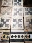 old cement tiles