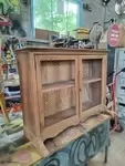 Old crockery display case 