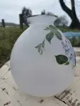 Old enameled vase