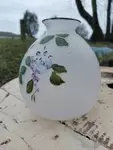 Old enameled vase