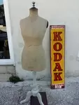 old kodak enamel sign