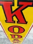 old kodak enamel sign