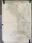 Old map of Ile d'Oléron from the 60s