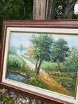 Old oil painting