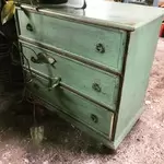 Old patinated chest of drawers