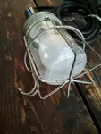 Old portable lamp