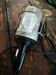 Old portable lamp