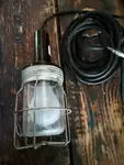 Old portable lamp